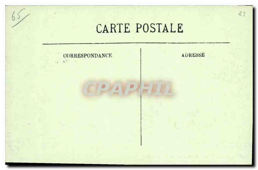 CPA Lourdes Interieur du Rosaire  — Verso