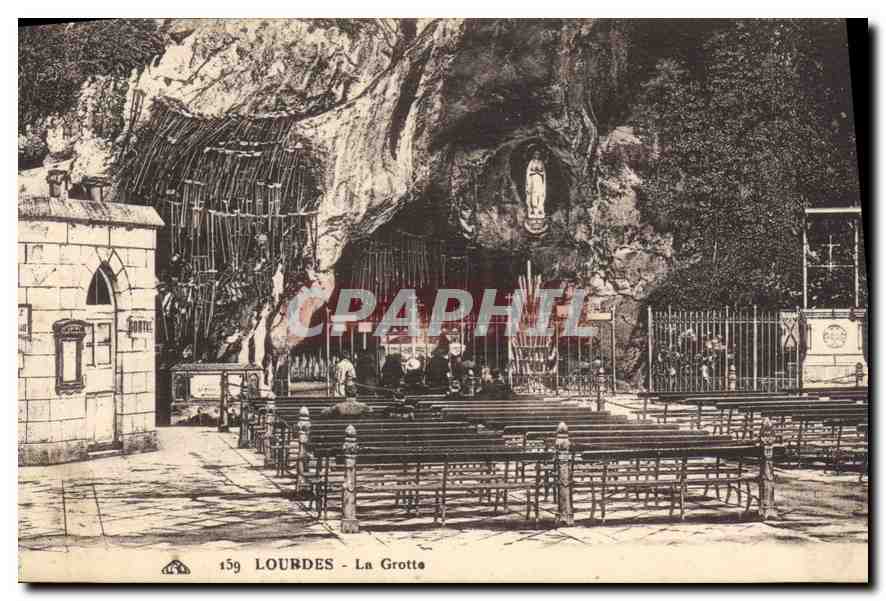 CPA Lourdes la Grotte 