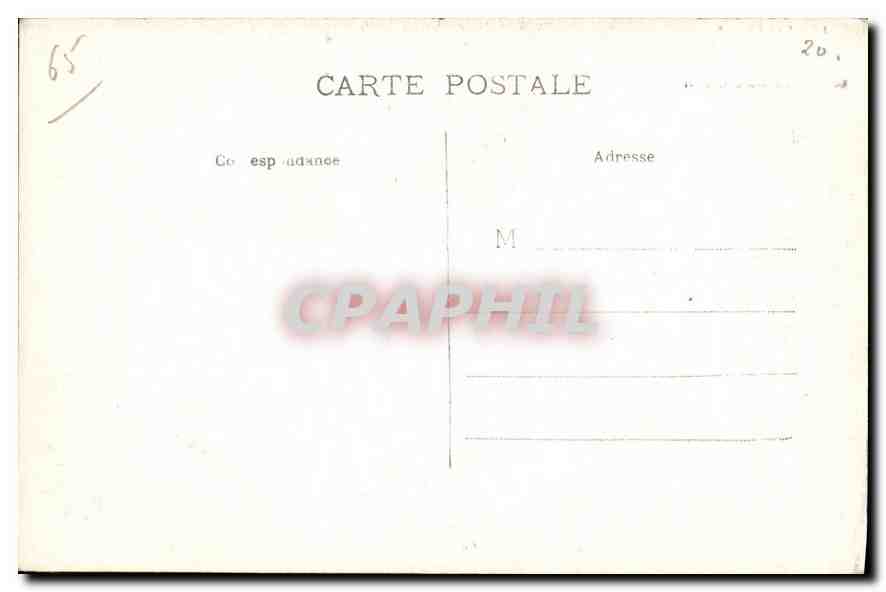 CPA Grands Magasins du Monde Catholique M Romain  — Rückseite