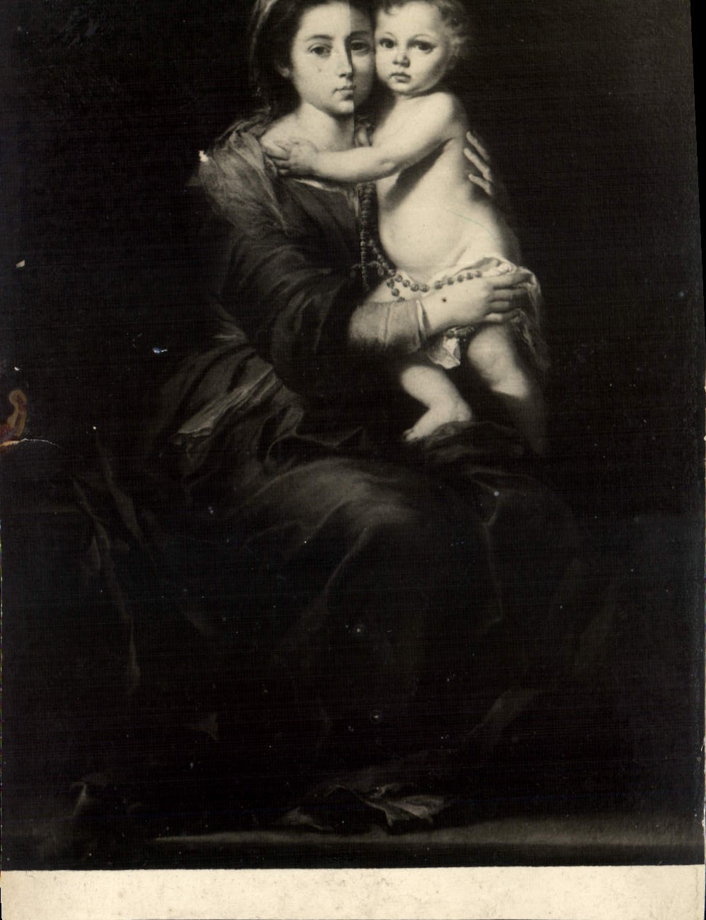 CARTE PHOTO Femme Enfant 