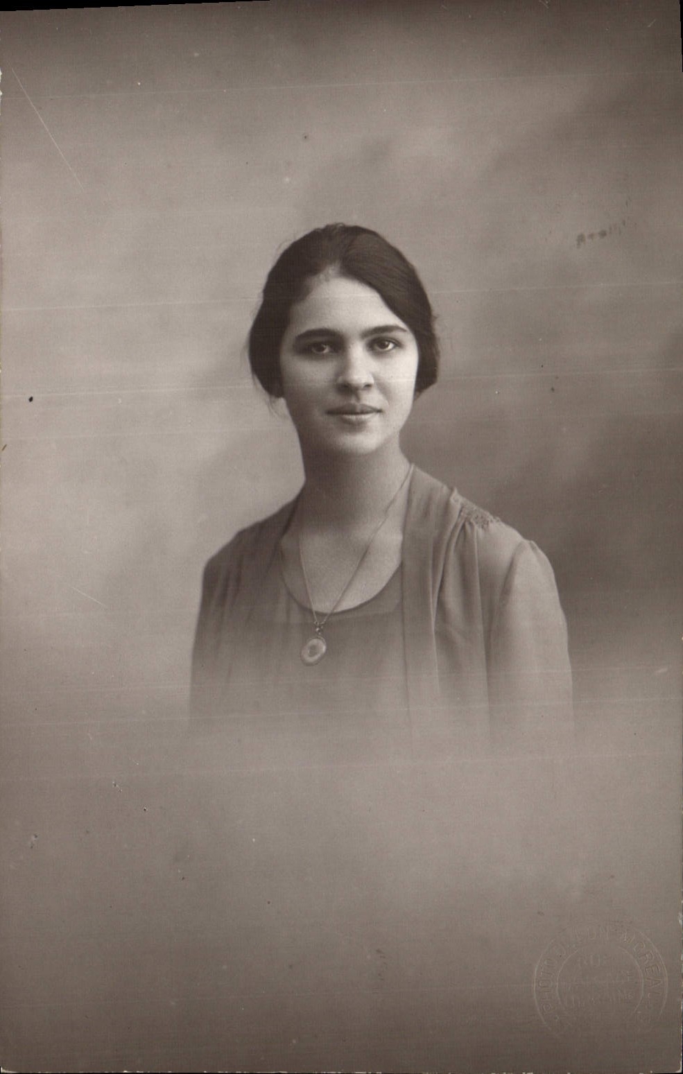 CARTE PHOTO Femme