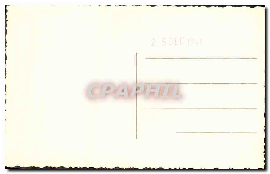 CARTE PHOTO Femmes — Verso