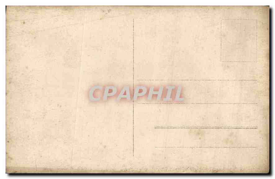 CARTE PHOTO Femme — Verso