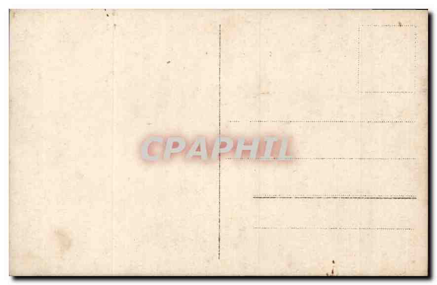 CARTE PHOTO Femme — Verso