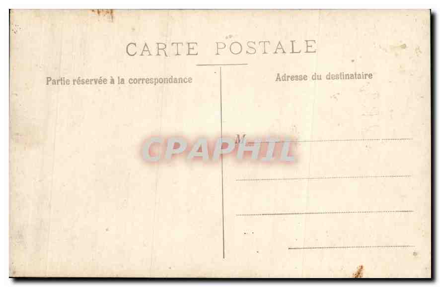 CARTE PHOTO Femme Enfants Bebe — Rückseite