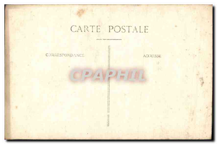 CARTE PHOTO Enfant Communiante — Rückseite