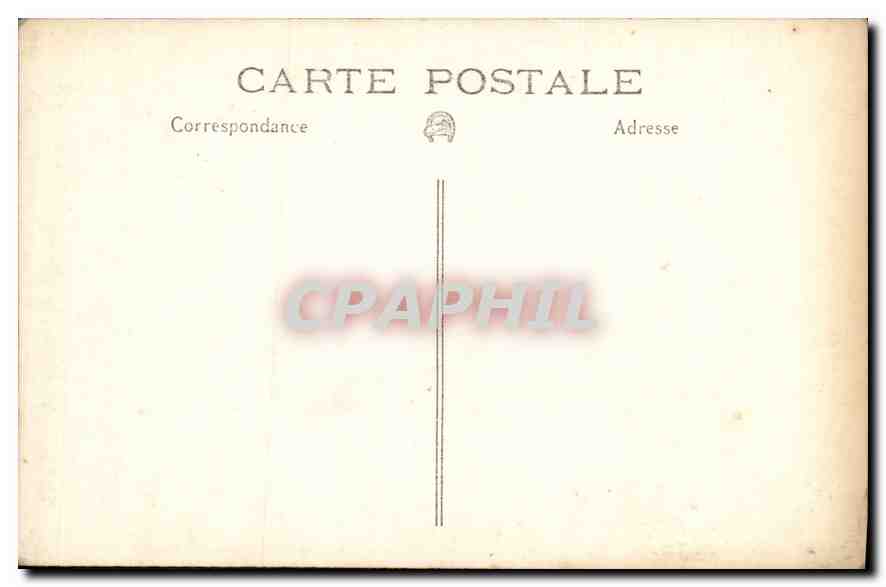 CARTE PHOTO Femme Maillot de bain — Verso