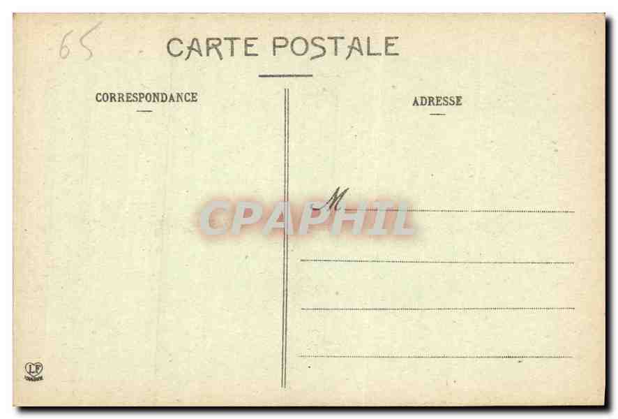 Gorges de Saint-Sauveur - Pont Napoléon — Les Hautes-Pyrénées — Phototype Labruche Frères, Toulouse — Verso
