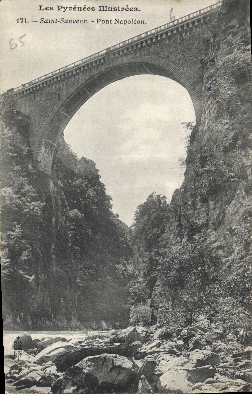 Saint-Sauveur - Pont Napoléon — Les Pyrénées Illustrées, n°171