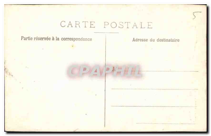CARTE PHOTO Femme — Rückseite