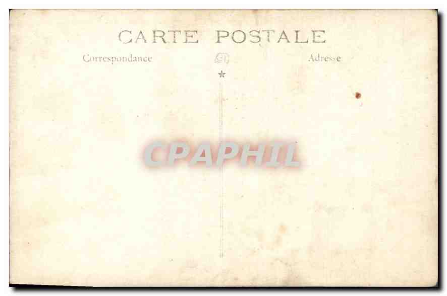 CARTE PHOTO Enfants  — Verso