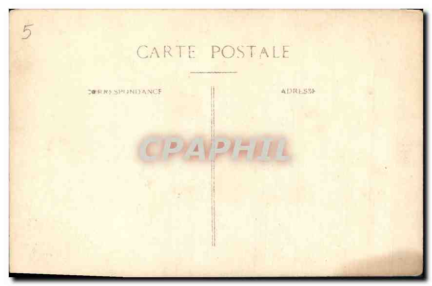 CARTE PHOTO Homme — Verso