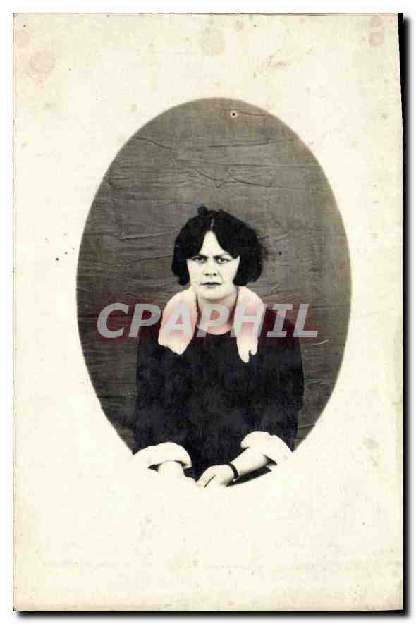 CARTE PHOTO Femme