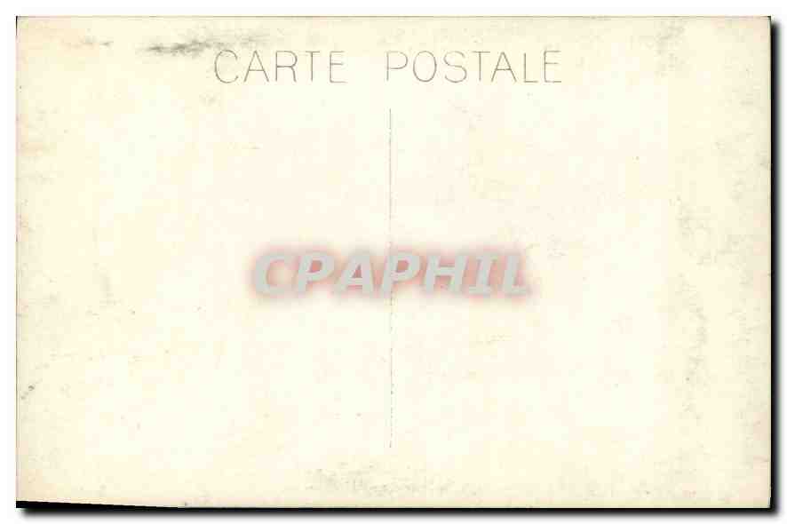CARTE PHOTO Femme — Verso