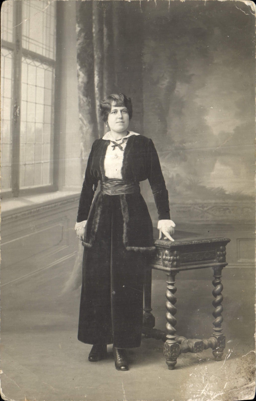 CARTE PHOTO Femme