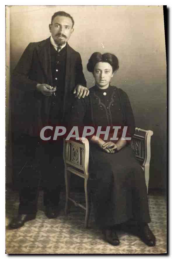 CARTE PHOTO Femme