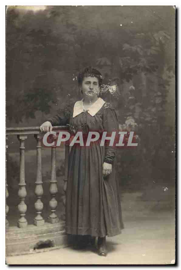 CARTE PHOTO Femme