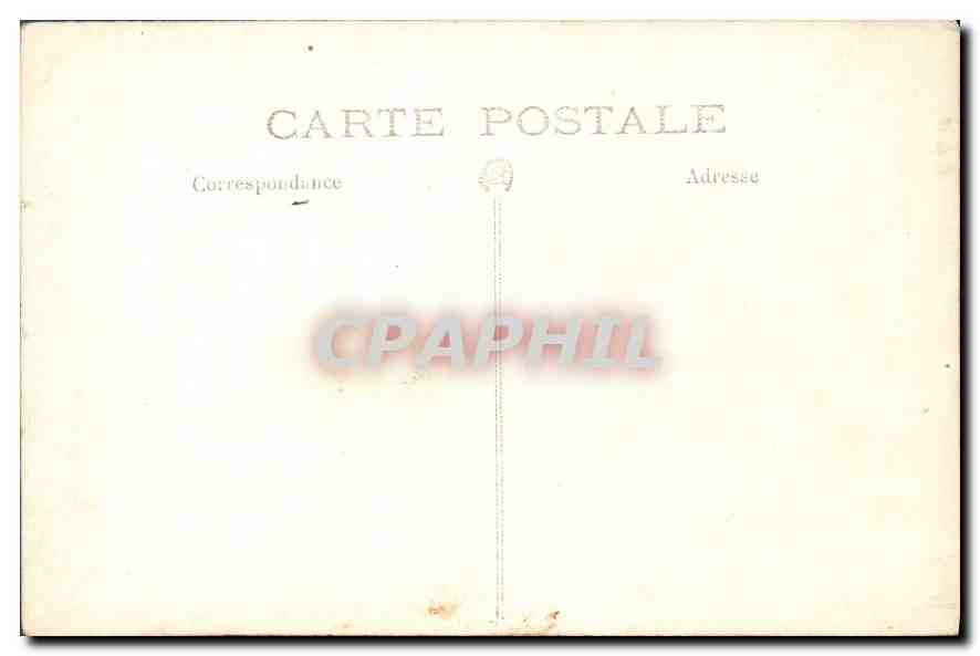 CARTE PHOTO Femme — Verso