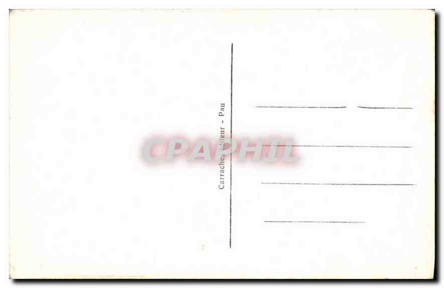 CPA Luz St Sauveur H P Le Pont Napoleon  — Verso