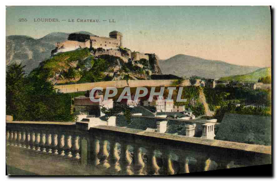 CPA Lourdes Le Chateau 