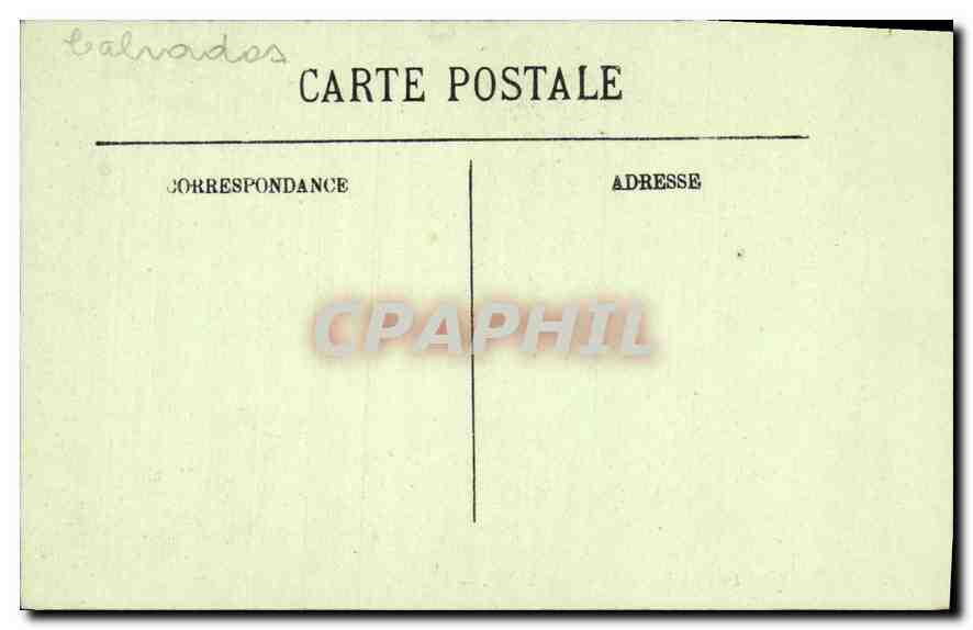 CPA Bayeux La Cathedrale Arcades de la Nef  — Verso