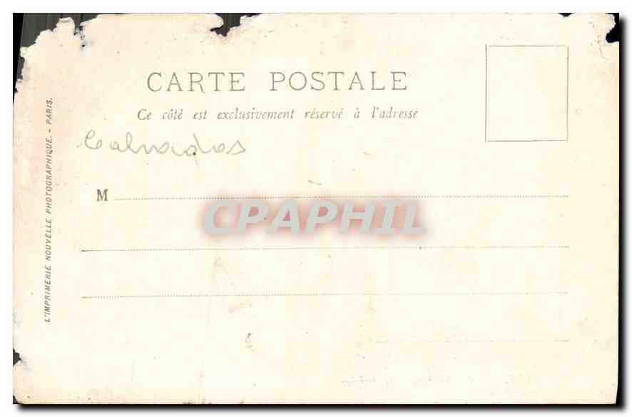 CPA Trouville La Jetee Promenade  — Rückseite