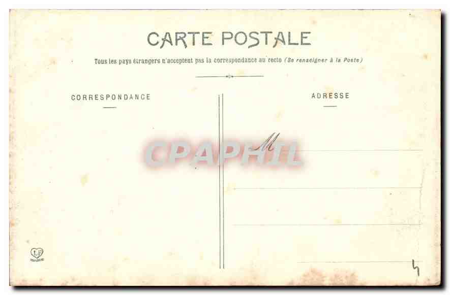 CPA Les Hautes Pyrenees Saint Sauveur Le Pont Napoleon  — Rückseite