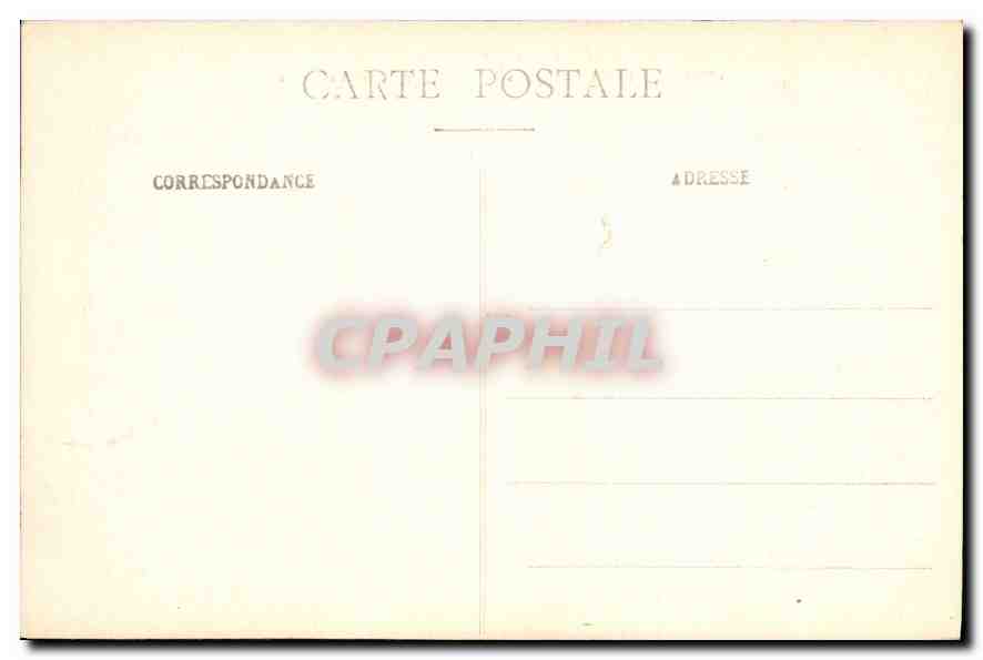 CPA Lourdes La Calvaire Jesus tombe sous la poids de sa Croix  — Verso