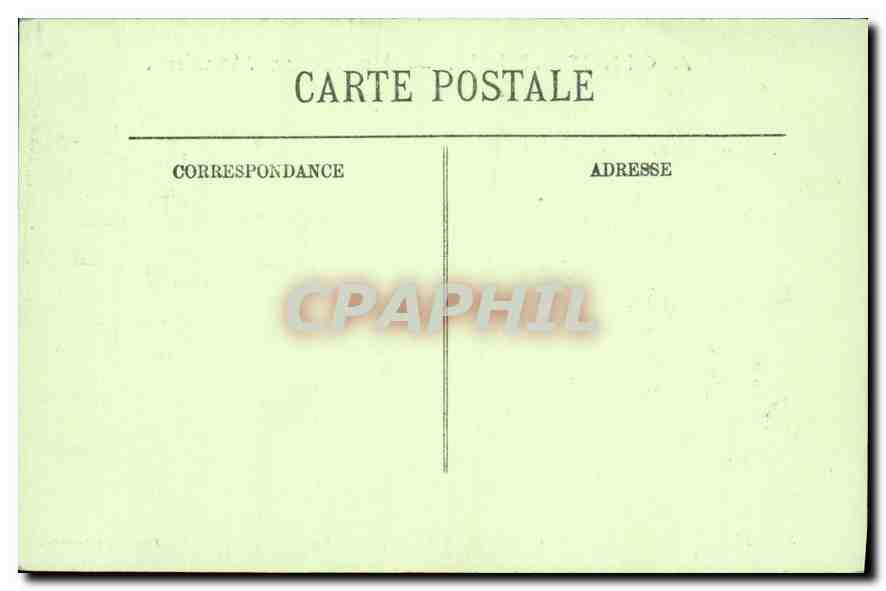 CPA La Chaiese Dieu La Danse Mecabre Les Artisans et la Mort  — Rückseite