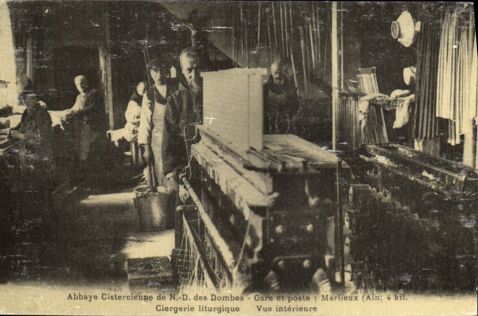 REPRO Abbaye Cisteroienne de N D des Dombes Gare et poste 