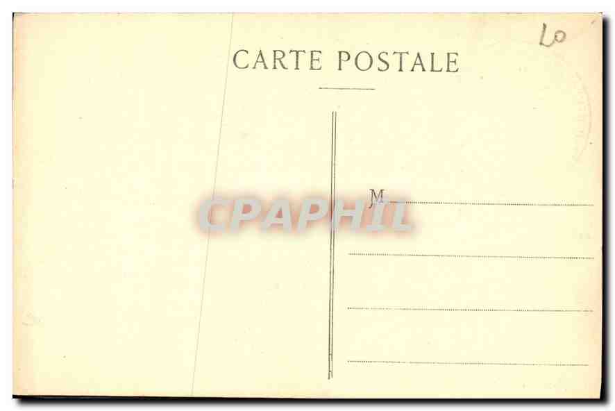 CPA La Partie de Whist  — Verso