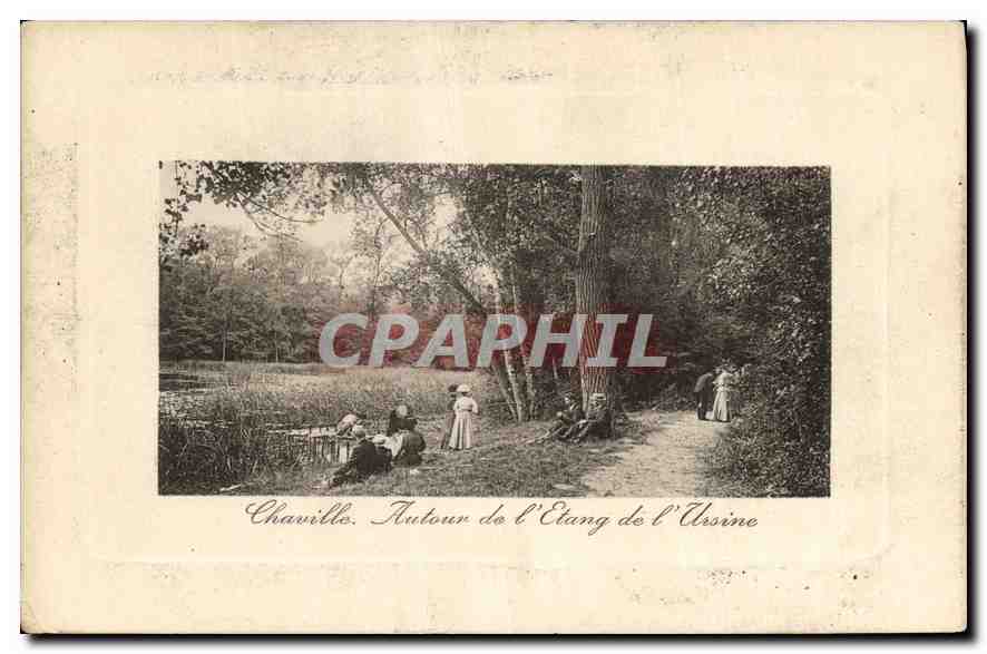 CPA Chaville Autour de l'Etang de l'Ursine 