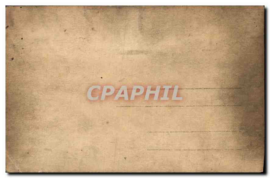 CARTE PHOTO Femme — Verso