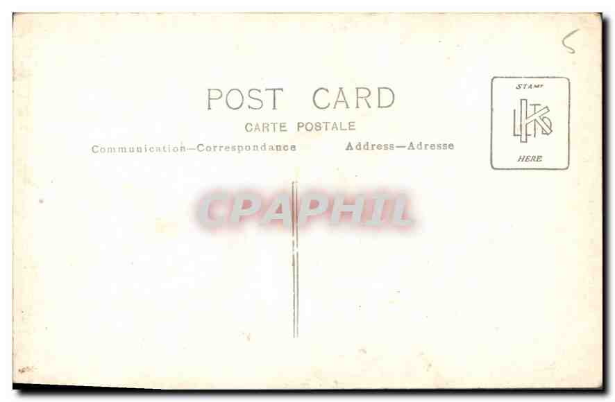 CARTE PHOTO Femme Mariage — Rückseite