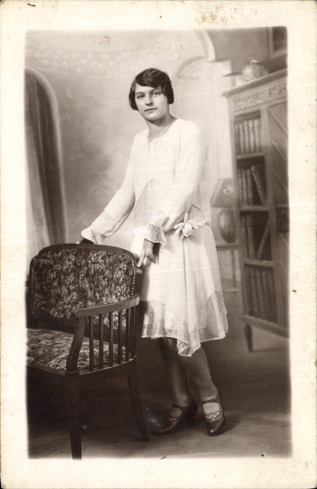 CARTE PHOTO Femme