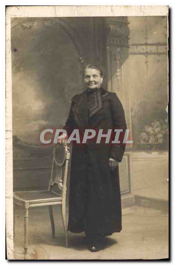 CARTE PHOTO Femme