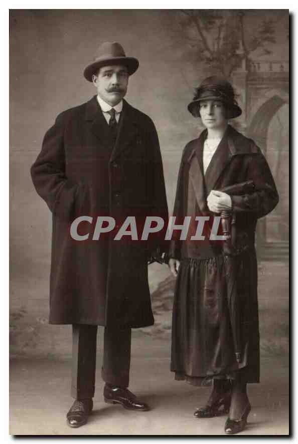 CARTE PHOTO Personnages