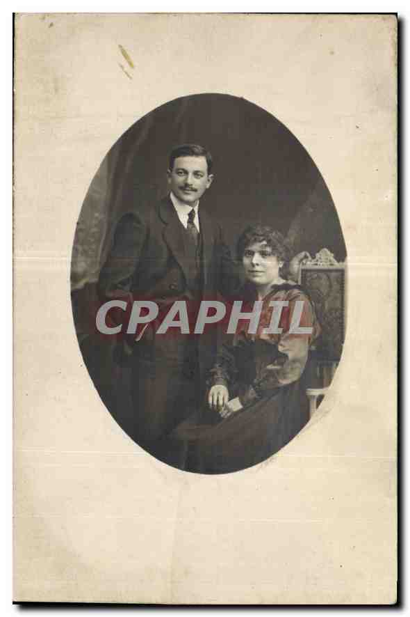 CARTE PHOTO Personnages