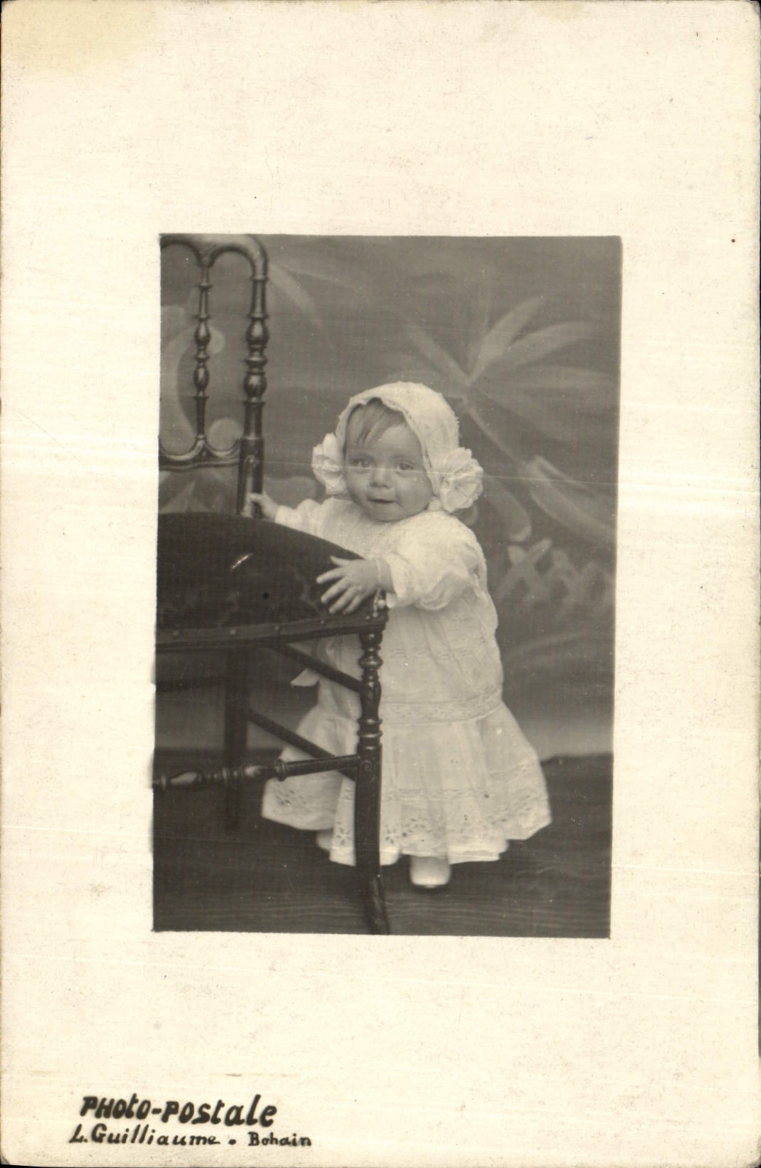 CARTE PHOTO Enfant Bebe