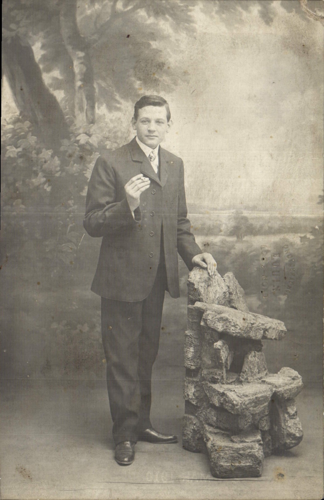 CARTE PHOTO Homme