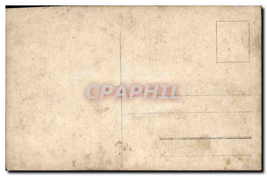 CARTE PHOTO Femme — Verso