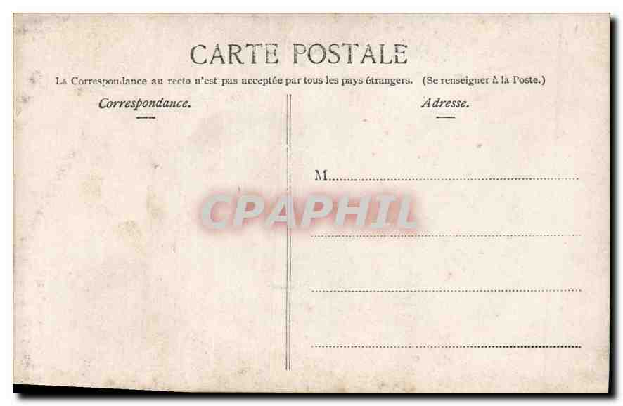 CARTE PHOTO Enfant Bebe — Verso