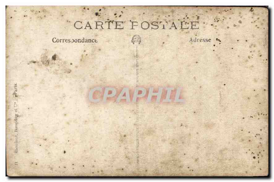 CARTE PHOTO Femme — Verso