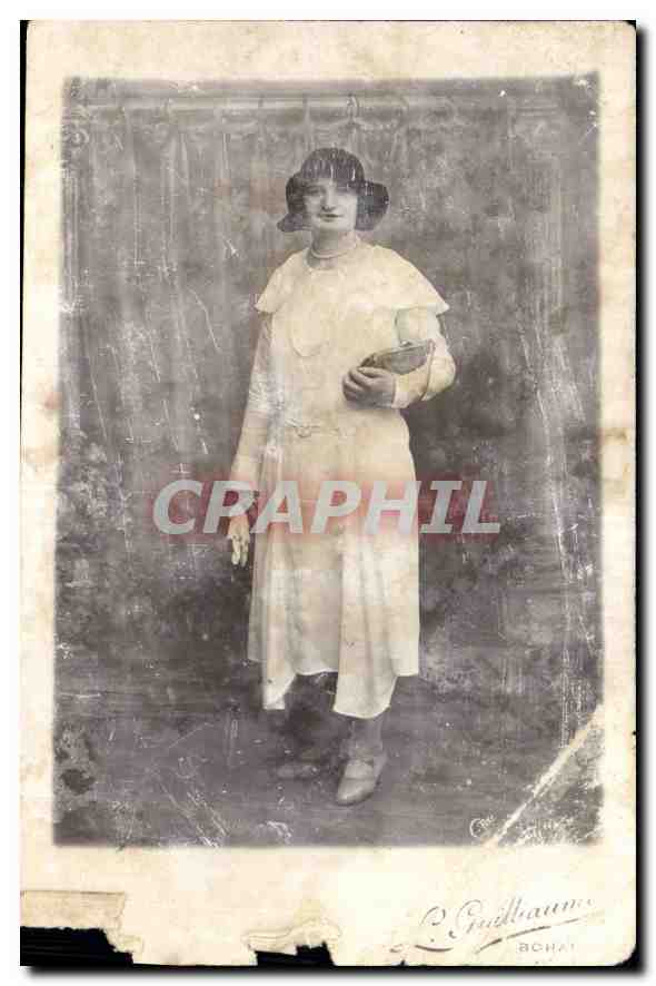 CARTE PHOTO Femme