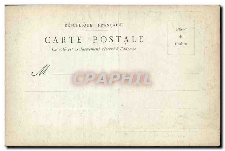 CPA Le Comte Joseph de Maistre  — Rückseite