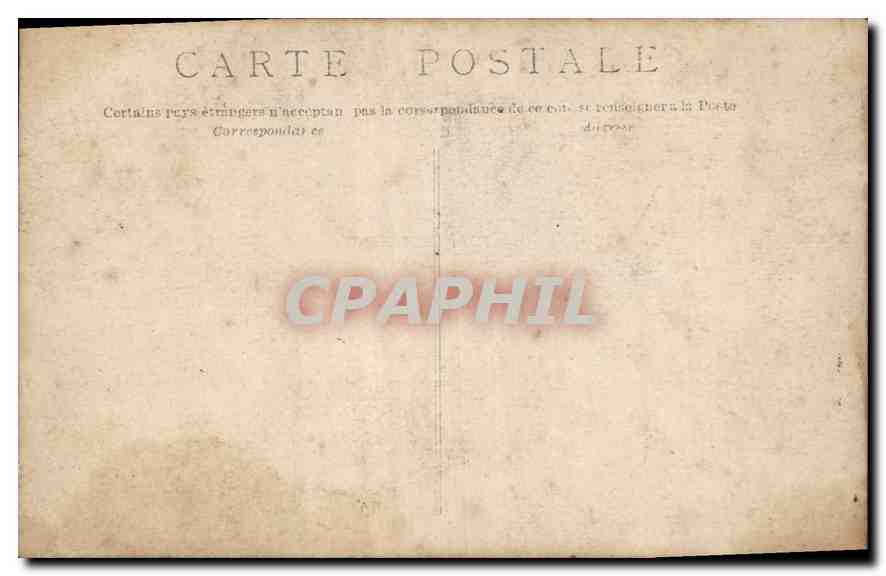 CARTE PHOTO Enfant — Rückseite
