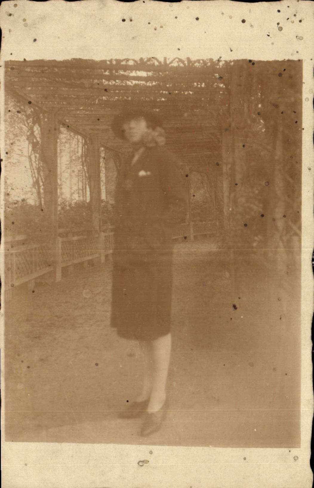 CARTE PHOTO Femme