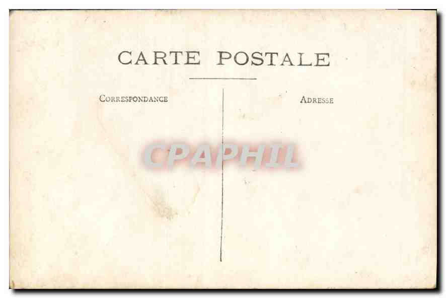 CARTE PHOTO Enfants — Verso