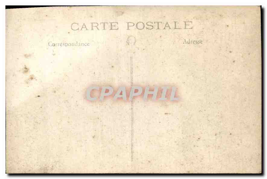 CARTE PHOTO Enfants — Rückseite