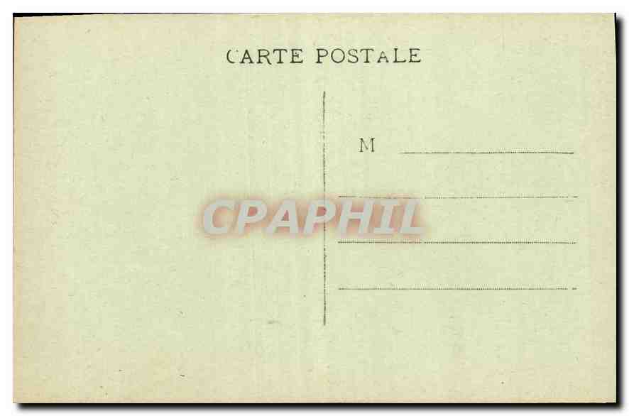 CPA Lourdes La Vierge de la Grotte  — Verso